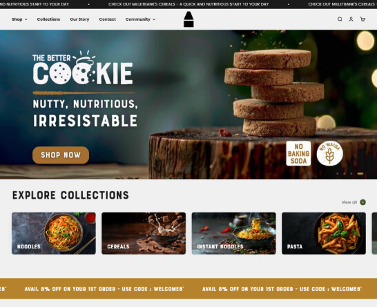 Millet Bank Website