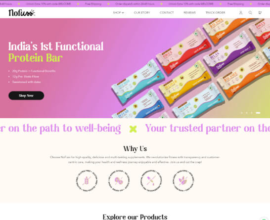 Nofuss Website